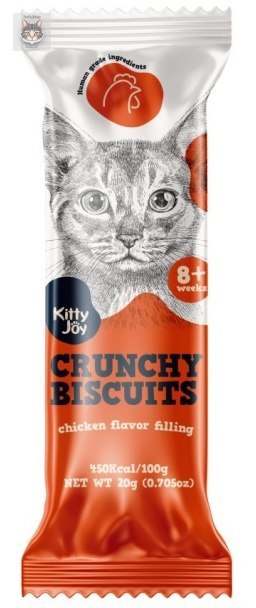 Kitty Joy Crunchy Biscuits Kurczak 20g